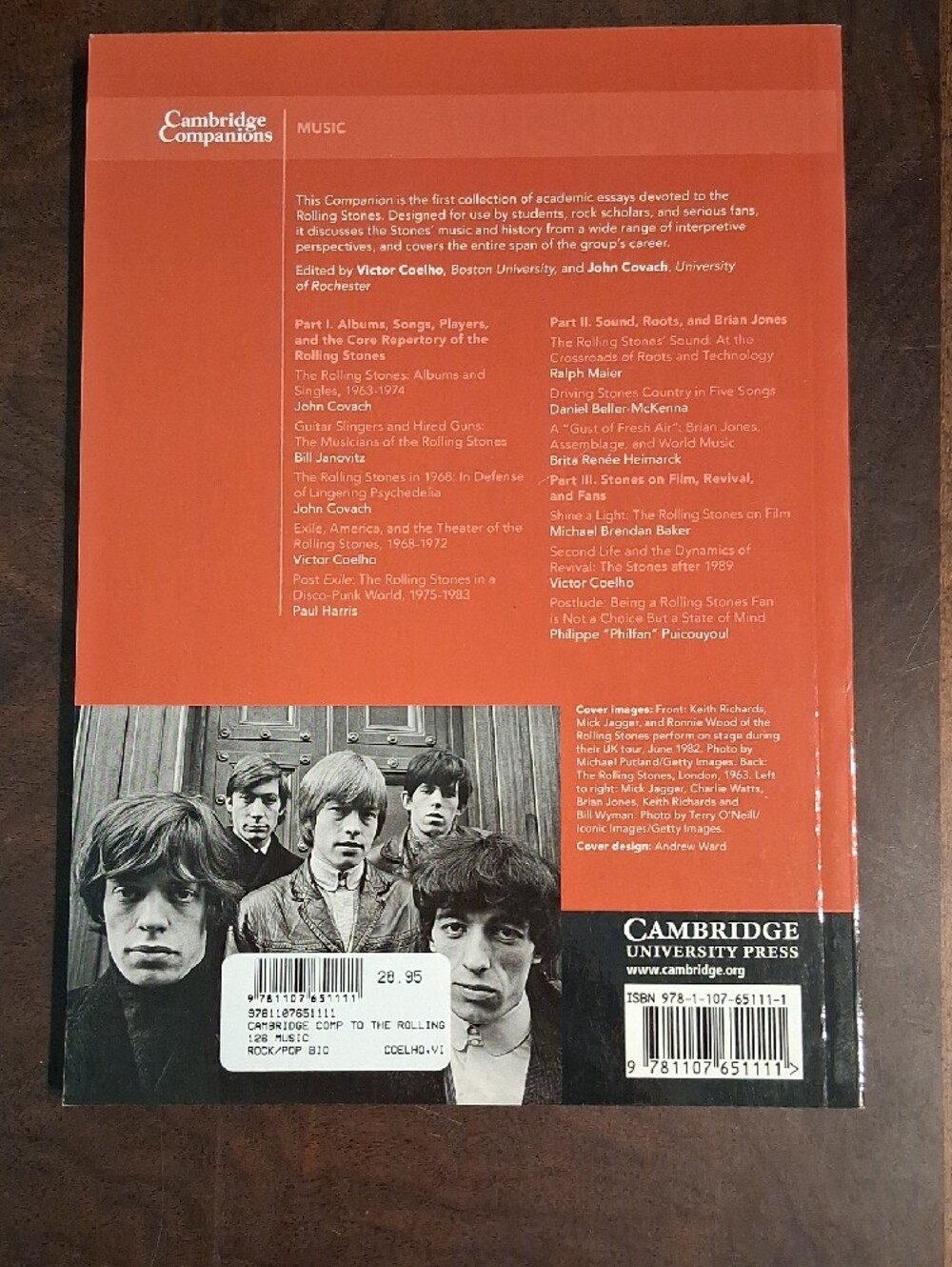 The Cambridge Companion to The Rolling Stones Book - Coelho & Covach - Picture 2 of 8